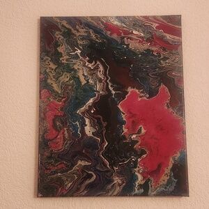 "Unencumbered Waves", an original painting